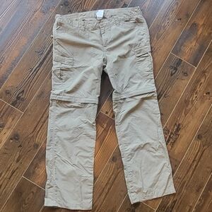 The North Face Tan Cargo Pants Straight Leg